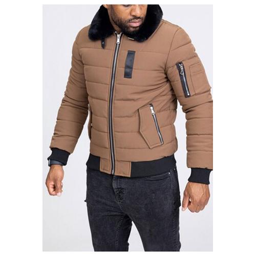 Doudoune Beige Homme Fourrure Les meilleures offres et bons plans 2024